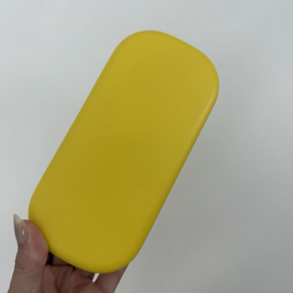 Marc Jacobs Bright Yellow *Case Only* Sunglass Eyeglass Case Travel Designer - Picture 6 of 9